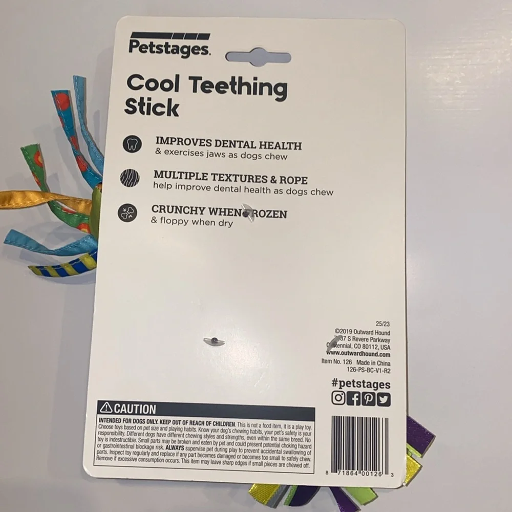 Cool Teething Stick,Pets Disposable Warmer Heat Pack & Pet Brush- NWT
